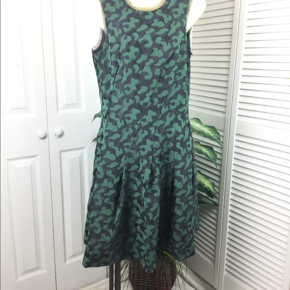 PINK TARTAN ALVINA JIGSAW JACQUARDFIT FLARE DRESS - Picture 4 of 10